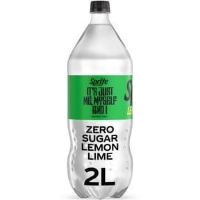 Sprite Zero Sugar Lemon-Lime Caffeine Free Soda Pop Bottle, 2 Liters