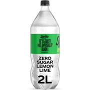 Sprite Zero Sugar Lemon-Lime Caffeine Free Soda Pop Bottle, 2 Liters