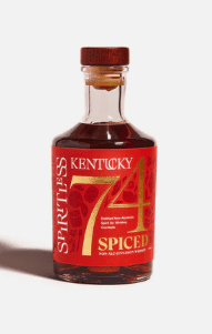 SpritlessNon-Alcoholic Spiced Kentucky 74 Bourbon