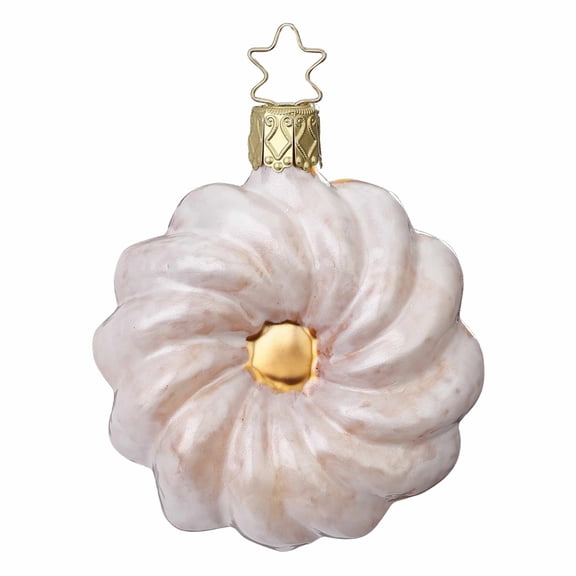 Spritz Biscuit - One Ornament 3 Inch, Glass - Christmas Ornament 10126S021
