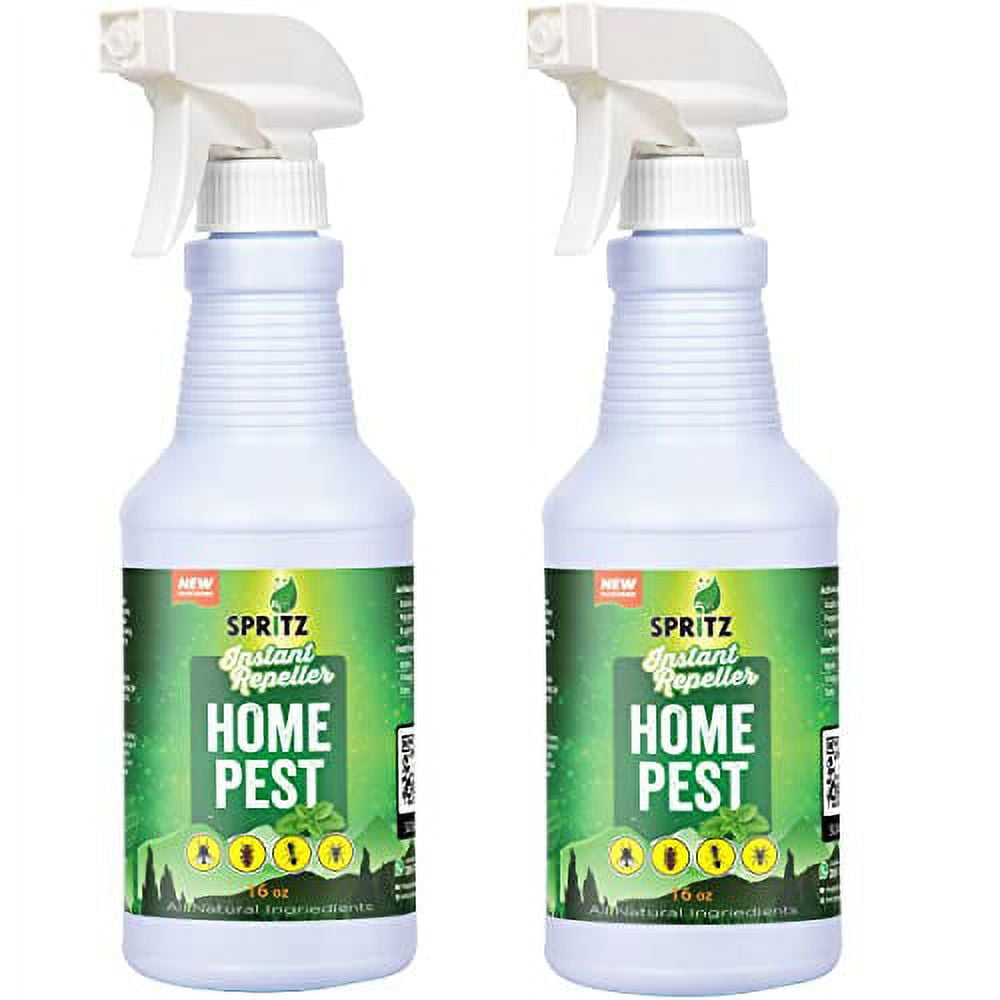 Spritz Home Pest Peppermint Oil Spray for Bugs & Insects 100 NonToxic Made with Essential