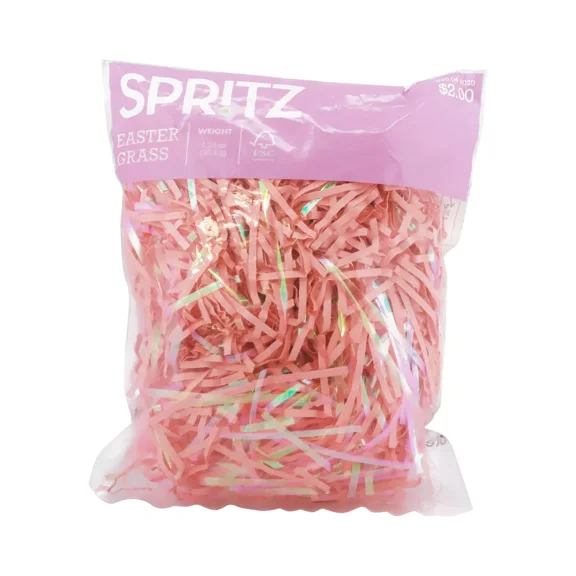 Spritz Iridescent Easter Grass Pink