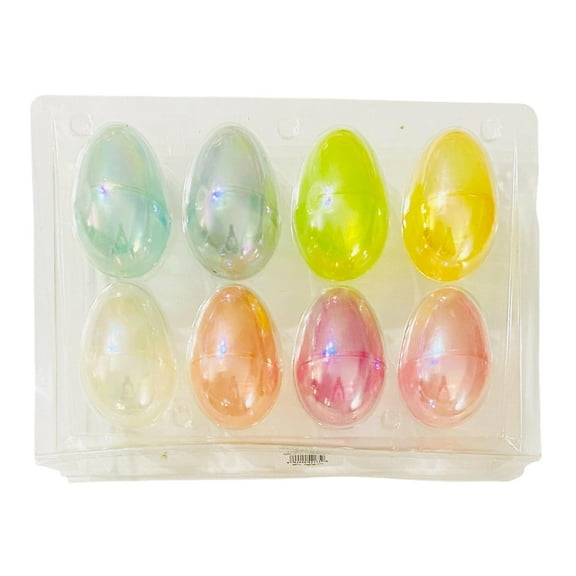 Spritz Pastel Fillable Easter Eggs - 8 Medium