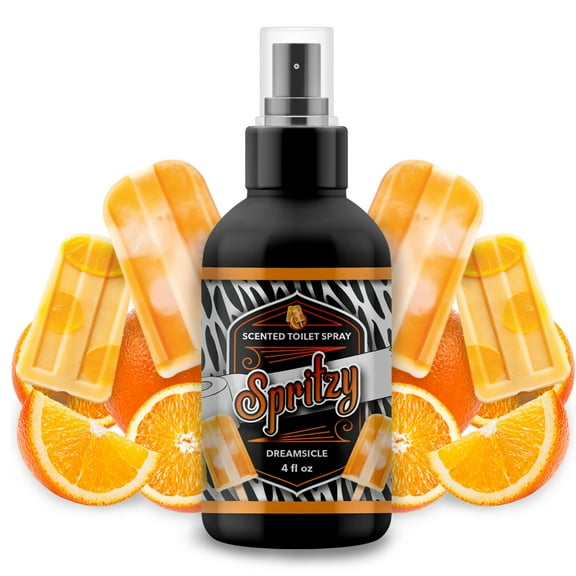 Spritzy Dreamsicle Deodorizing Bathroom and Toilet Air Freshener Spray, 4oz, 1 Count