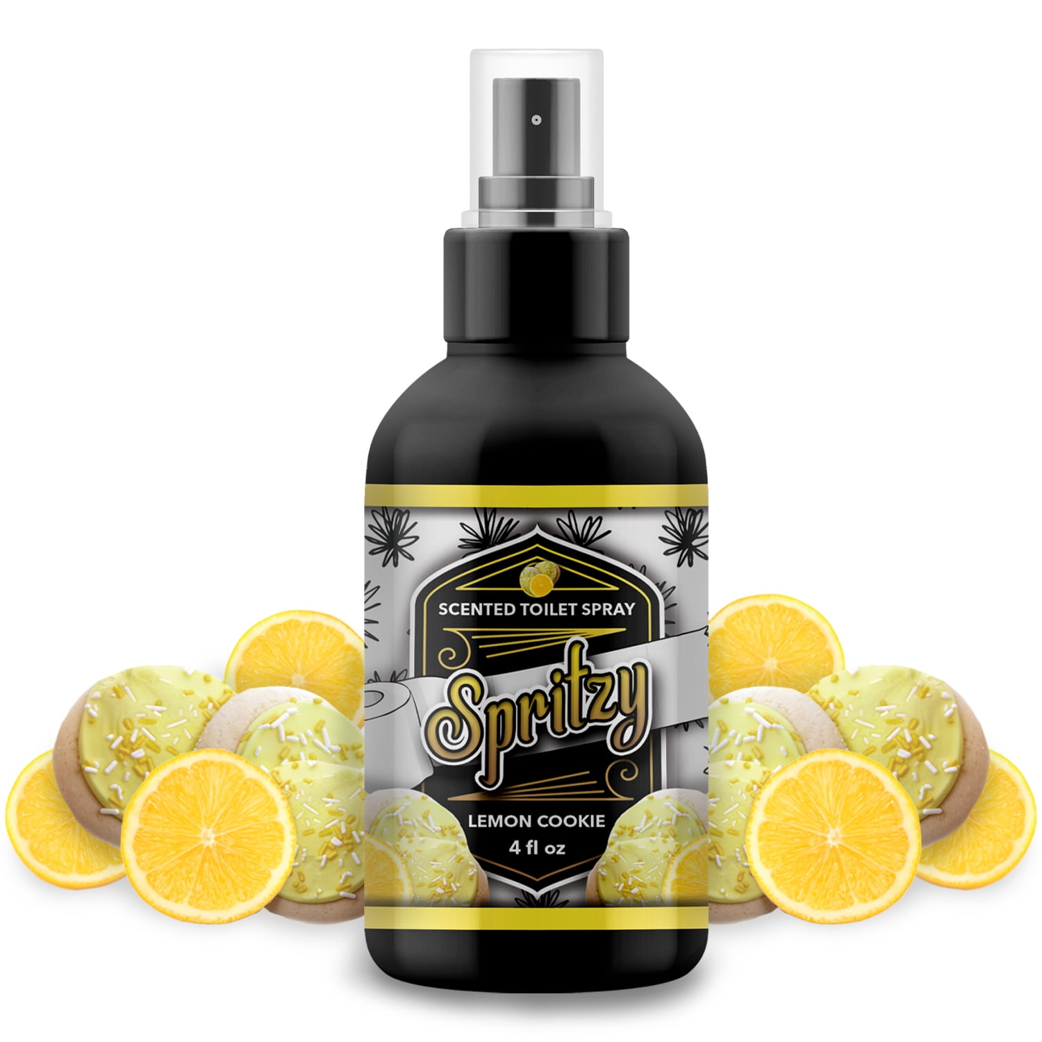 Spritzy Lemon Cookie Deodorizing Bathroom and Toilet Air Freshener ...