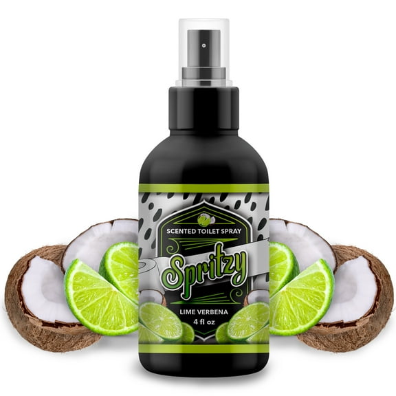 Spritzy Lime Verbena Deodorizing Bathroom and Toilet Air Freshener Spray, 4oz, 1 Count