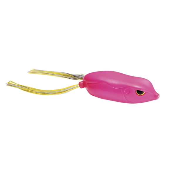 Spro Bronzeye King Daddy Frog Topwater Lure, 90mm, 3-1/2", 1oz, Flamingo