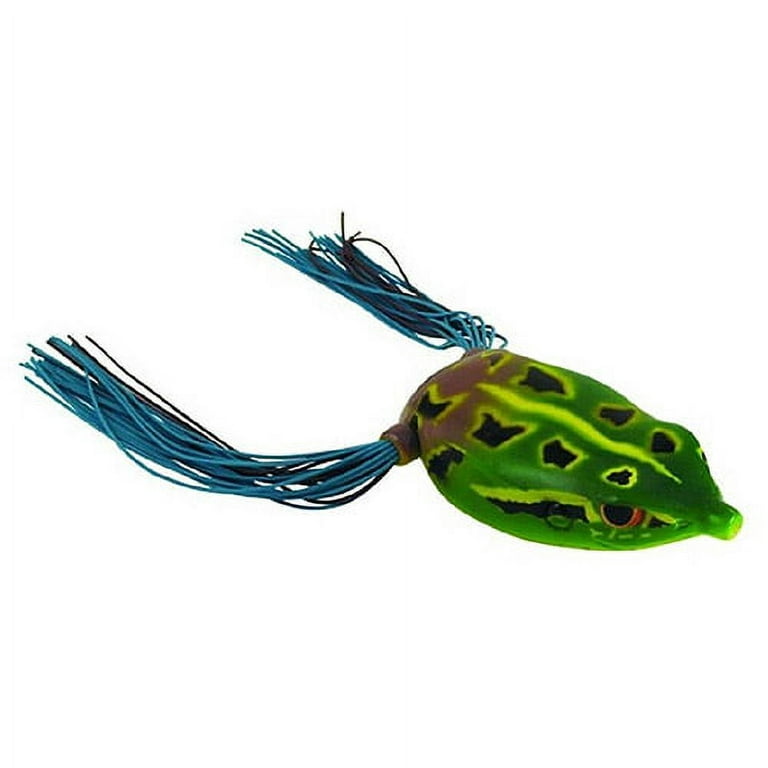 Spro Bronzeye King Daddy Frog Topwater Lure, 90mm, 3-1/2, 1oz, Natural  Green 
