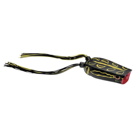 Spro Bronzeye Pop Popper Frog, 70mm, 2-3/4", 3/4oz, Rainforest Black