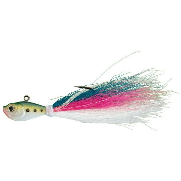 Spro Fishing Lure SBTJBK-3/8 Prime Bucktail Jig 3/8 oz Bunker