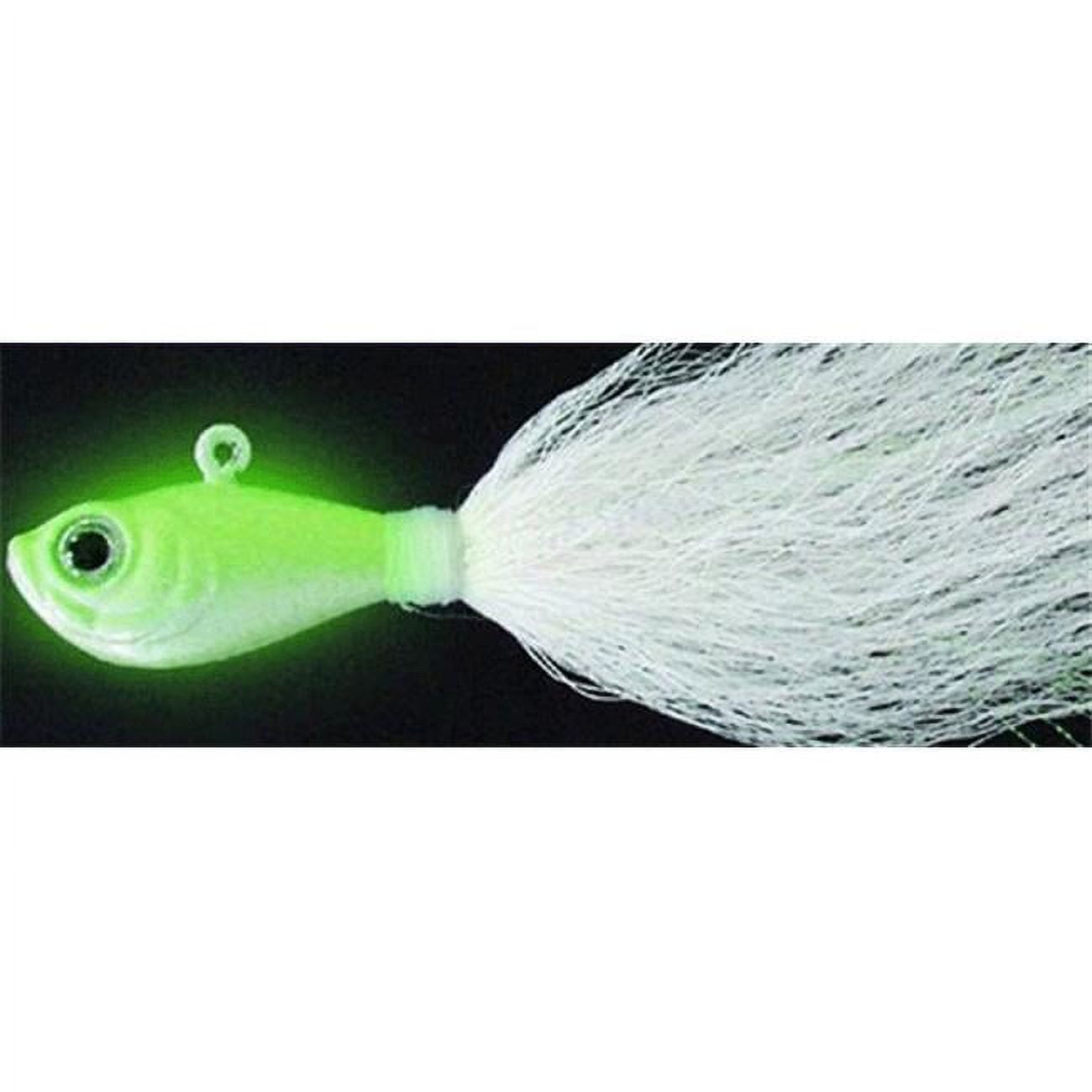 Spro Fishing Lure SBTJGL1/2 Prime Bucktail Jig 1/2 oz Glow