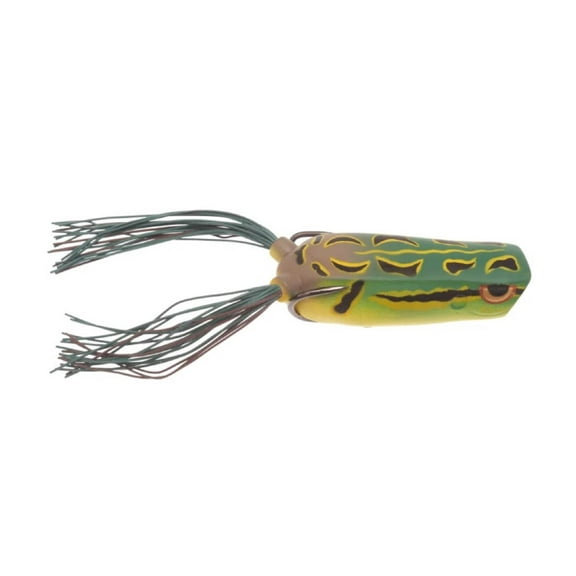Spro SBEPP60NGRN Natural Green Bronzeye Popper Soft Plastic Fishing Frog Lure