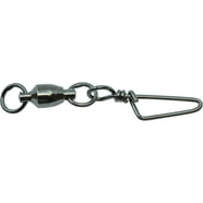 SPRO Fishing Ball Bearing Swivel, 2 Welded Ring, Black, 10, 1 Pack - Walmart.com