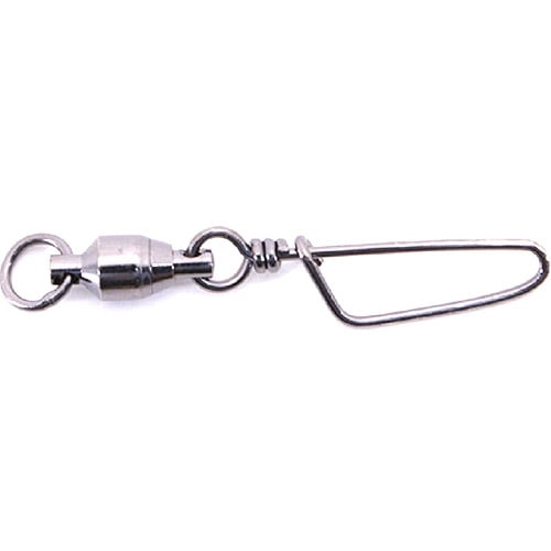 Spro SBSCLB033 Ball Bearing Swivel With Coastlock Snap Black 60 lb