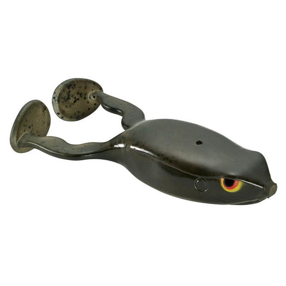 Spro SEFF65GRNP Flapping Frog 65 Green Pumpkin 5/8oz 2.5" Frog Shape Lure