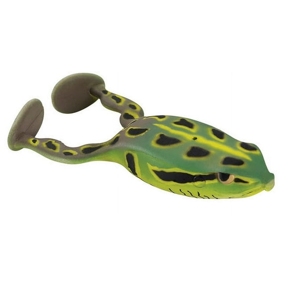 Spro SEFF65NGRN Flapping Frog 65 Natural Green 5/8oz 2.5" Frog Shape Lure