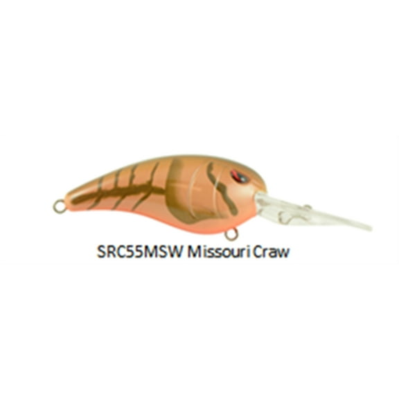 Spro SRC50MSW Rkcrawler 50 Missouri Craw, Dives 4 To 8', 50Mm, 5/16oz - SRC50MSW