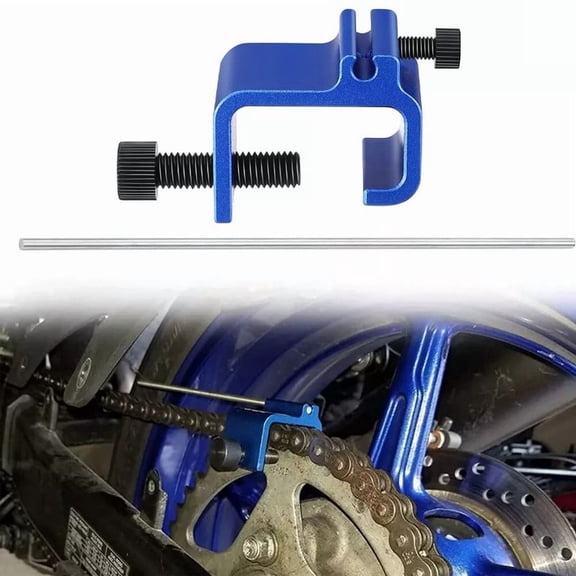 Sprocket Chain Alignment Tool Compatible with ATVs Motorcycles, Quick Accurate Alignment, Aluminum Construction
