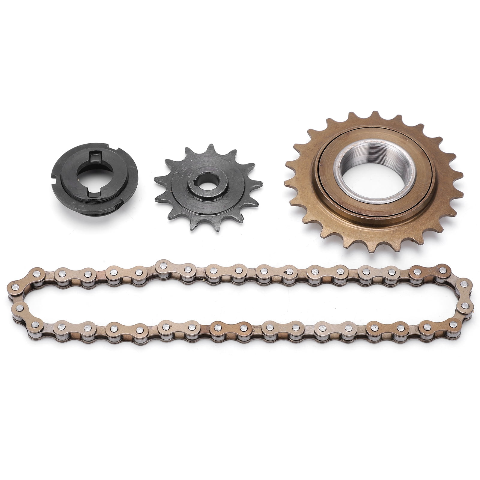 Bike Freewheel Kit 16 Tooth Freewheel 9 Tooth Sprocke 38 Section Chain