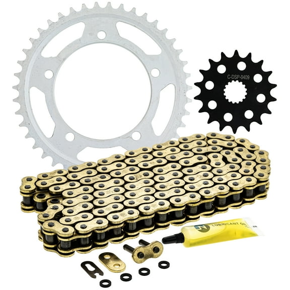 Sprocket Chain Set Suzuki Hayabusa GSX1300R 18/43 Tooth 530 X-Ring Front Rear MK1014376