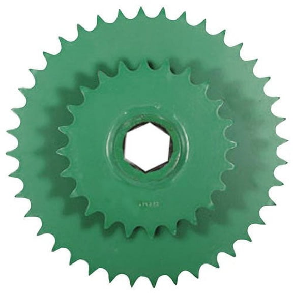 Sprocket - Double Lower Drive Roller fits John Deere 447 448 446 447 448 449 456 457 458 459 466 467 546 547 556 557 558 559 566 567 AE54302 AFH205819