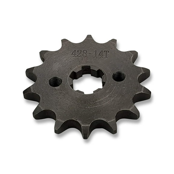 Sprocket - Front, #428 - 14 Tooth - ATV, Dirt Bike, TAO TAO, ICE BEAR, SSR