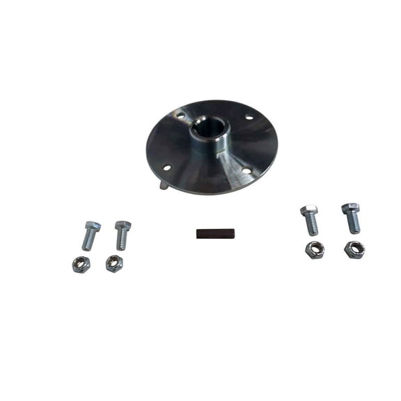 Sprocket Hub For 1" Live Axles, Heavy Duty Steel, With Hardware, 4" Bolt Circle