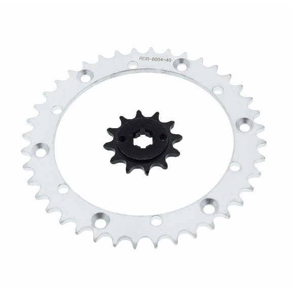 Sprocket for Yamaha Blaster 200 YFS200 2005 2006 Front 12T & 40T Rear Silver