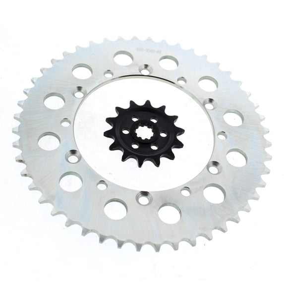Sprocket set for Kawasaki KX250 F 250 2004 2005 14T Front & 48T Rear Silver