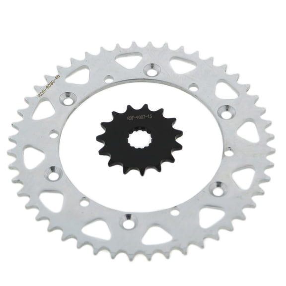 Sprocket set for Yamaha 1998 YZ400 F 400 / 1998 WR400 F 15T Front & 48T Rear