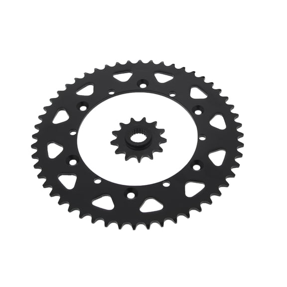 Sprocket set for Yamaha TT-R250 250 1999 - 2006 13T Front & 52T Rear Black