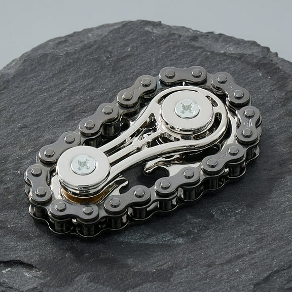 Sprockets Flywheel Fingertip Gyro Fidget Spinner Antistress Anxiety Metal Bike Chains EDC Spinner Fidget Toys For Adult