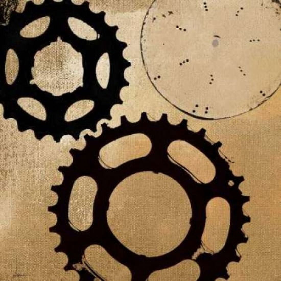 Sprockets I Canvas Art - NOAH (24 x 24)