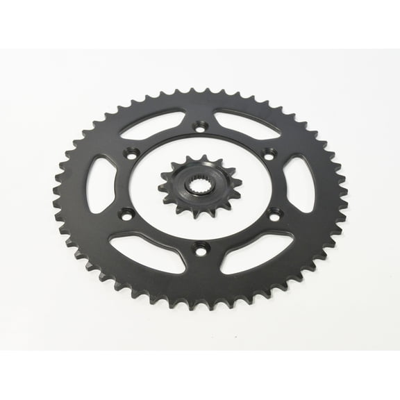 Sprockets fit Yamaha WR250 F 250 2001-2013 14 Tooth Front & 52 Tooth Rear Black