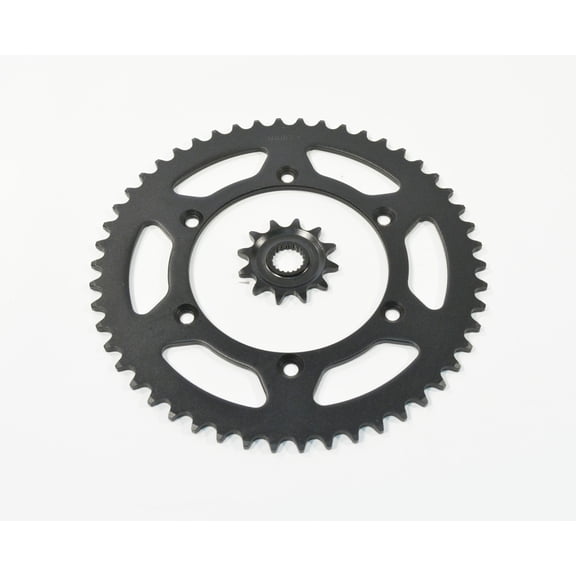 Sprockets fit Yamaha WR250F 2001 - 2013 12 Tooth Front & 50 Tooth Rear Black
