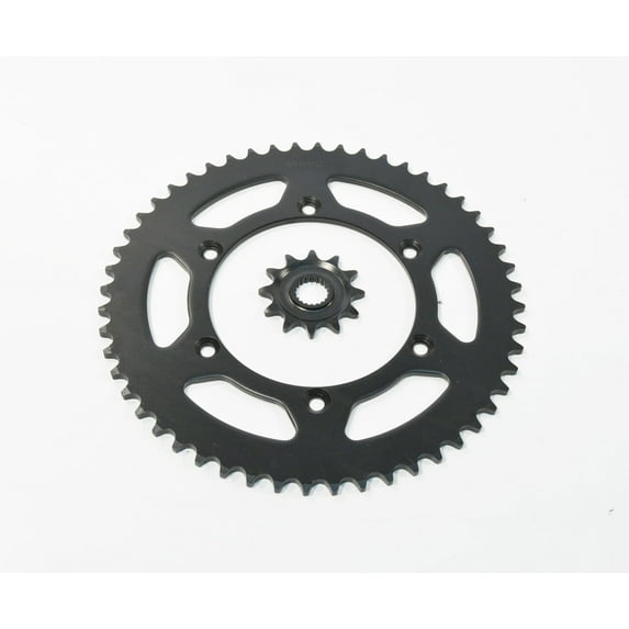 Sprockets fit Yamaha WR250F 2001 - 2013 12 Tooth Front & 52 Tooth Rear Black