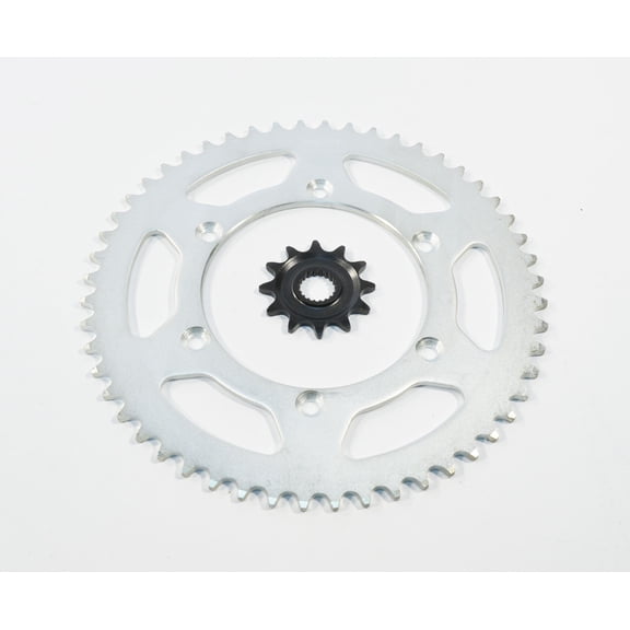 Sprockets fit Yamaha WR250F 2001 - 2013 Front and Rear 12/52 Silver