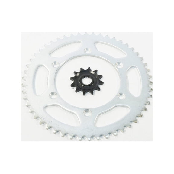 Sprockets fit Yamaha WR250F 2001 - 2013 Front and Rear Silver 12/50