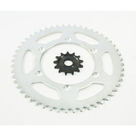 Sprockets fit Yamaha WR250F 2001 - 2013 Front and Rear Silver 13/52