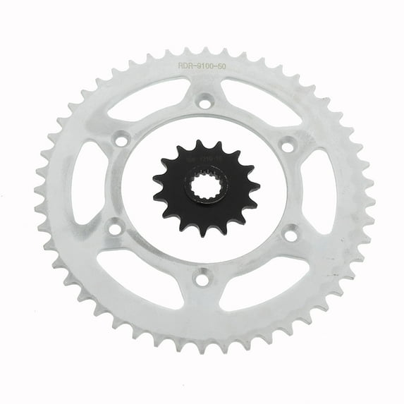 Sprockets for KTM 125 MXC 1991 - 1995 Front 15 Tooth and Rear 50 Tooth Sprocket