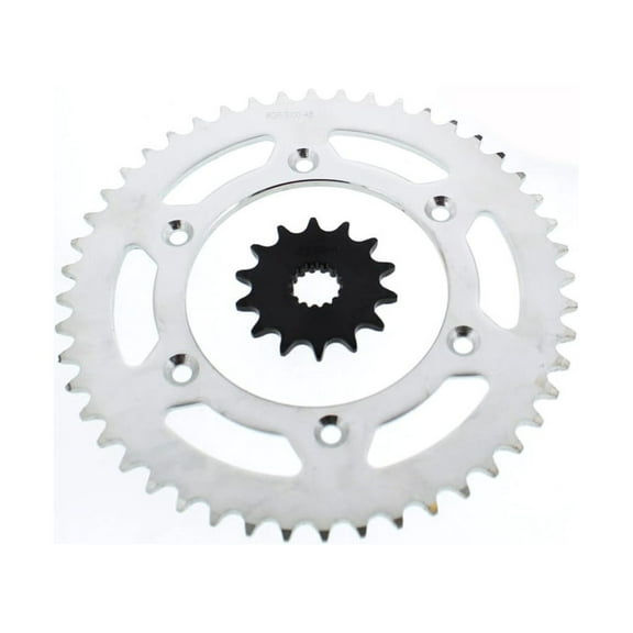 Sprockets for KTM 125 SX 2011 - 2025 Front 14 Tooth and Rear 48 Tooth Sprocket