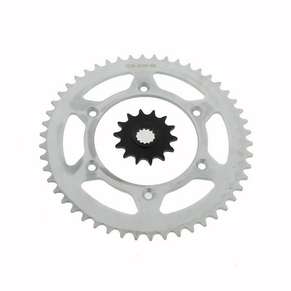 Sprockets for KTM 125 SX 2011 - 2025 Front 14 Tooth and Rear 50 Tooth Sprocket
