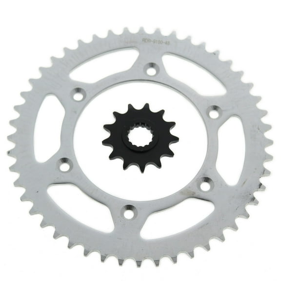 Sprockets for KTM 525 EXC 2003 - 2007 Front 13 Tooth and Rear 48 Tooth Sprocket