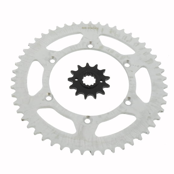 Sprockets for Kawasaki KLX250 SF 2009 2010 Front 13T and Rear 51 T Sprocket