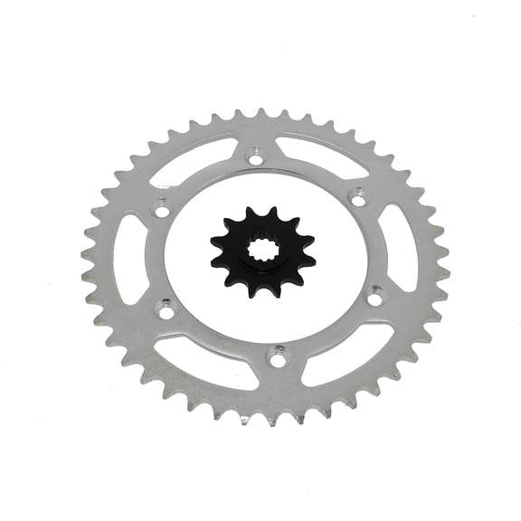Sprockets for Kawasaki KLX400 2003 Front 12 Tooth and Rear 44 Tooth Sprocket