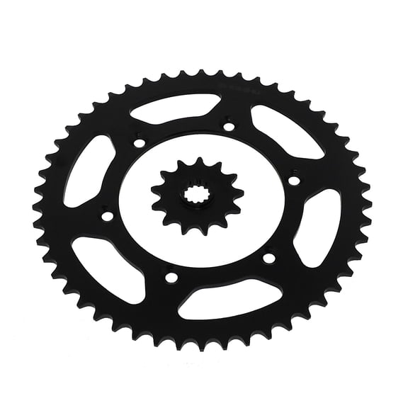 Sprockets for Kawasaki KLX400 2003 Front 13 Tooth & Rear 50 Tooth Black Sprocket