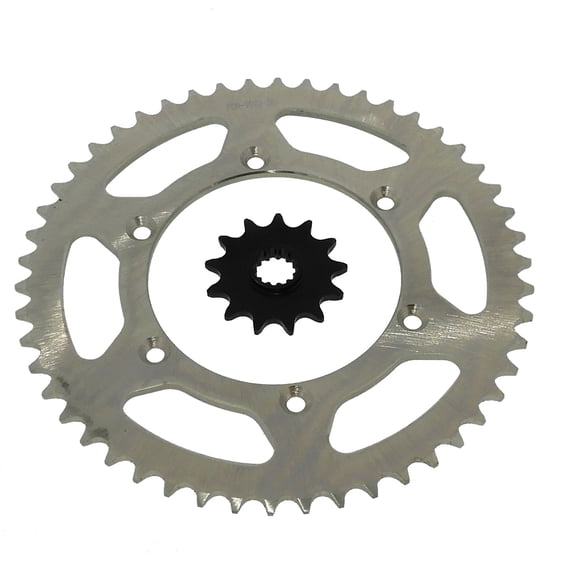 Sprockets for Kawasaki KLX400 2003 Front 13 Tooth and Rear 50 Tooth Sprocket