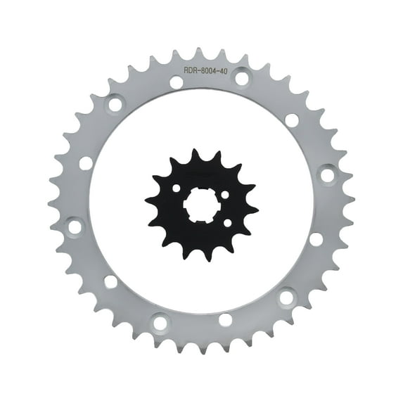 Sprockets for Yamaha Banshee 350 YFZ350 1989-2006 Front 14 Tooth & Rear 40 Tooth