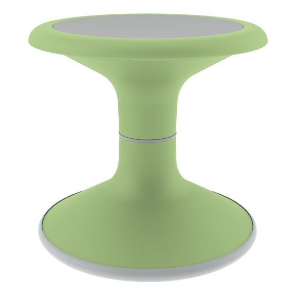Sprogs Kids Active Motion Stool - Flexible Seating for Classroom, Office or Home 12" H Green Apple