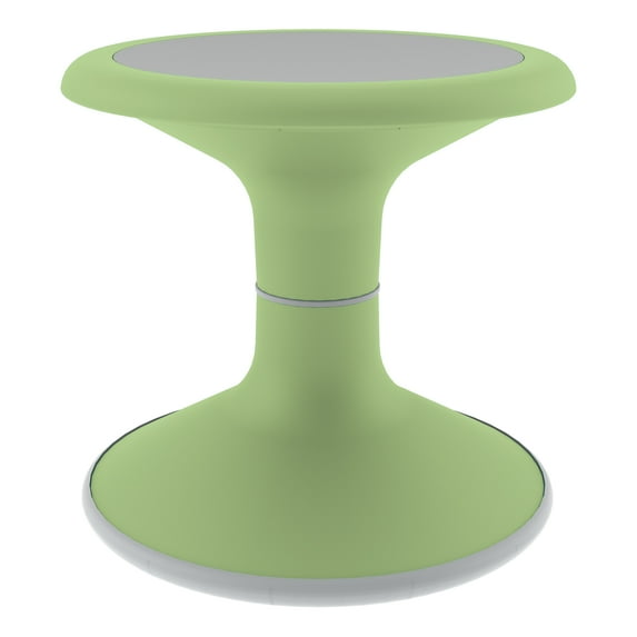 Sprogs Kids Active Motion Stool - Flexible Seating for Classroom, Office or Home 12" H Green Apple